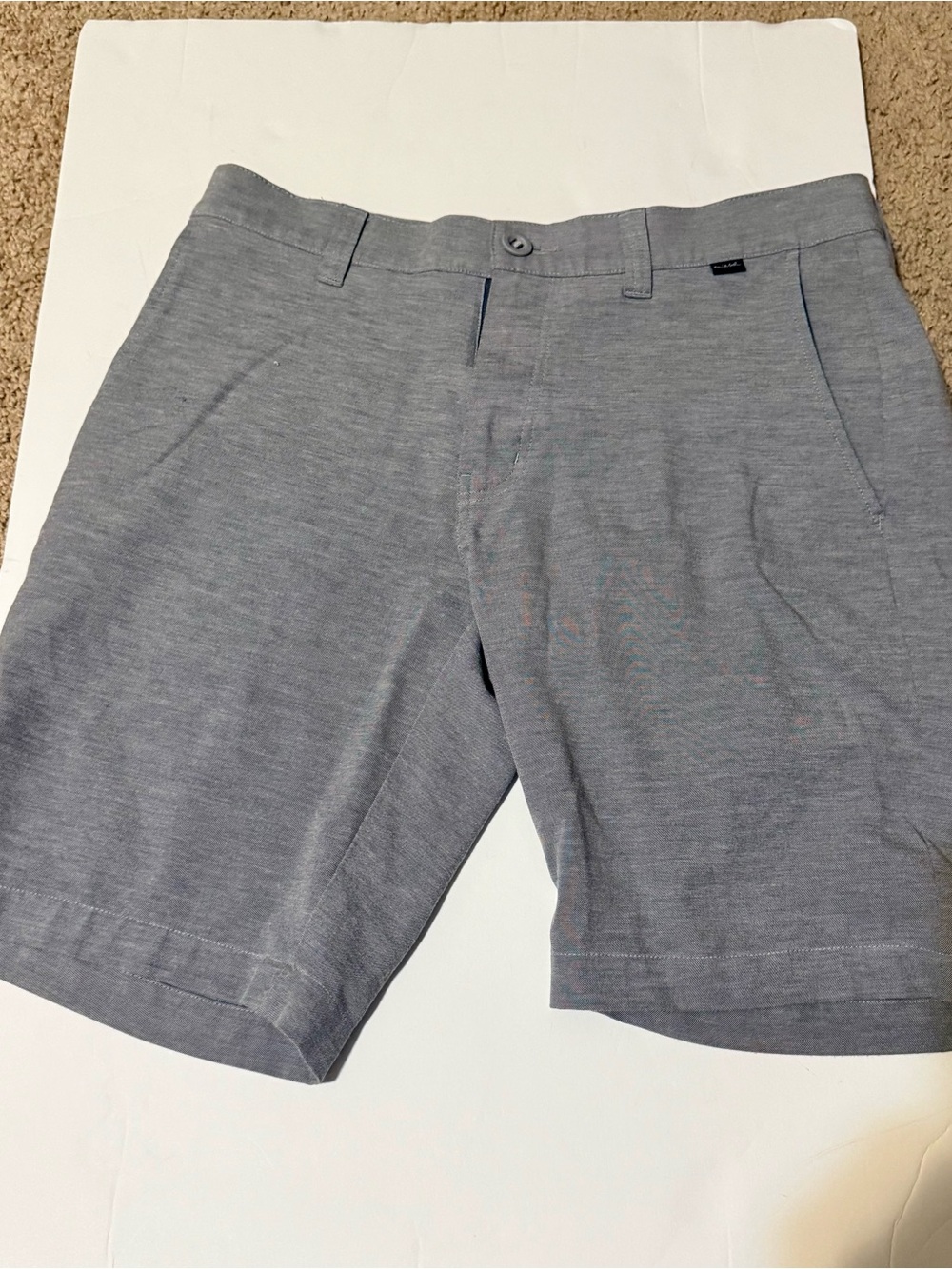 Travis Mathew Heather Gray Performance Golf Shorts